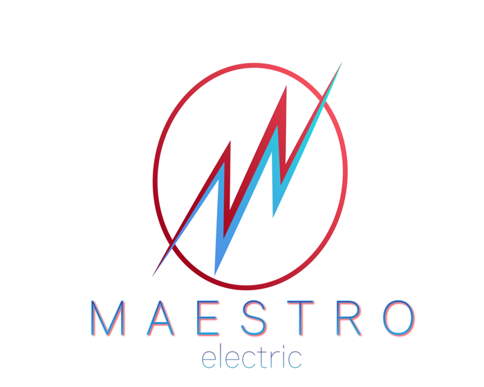 Logo MAESTRO – usługi elektryczne.